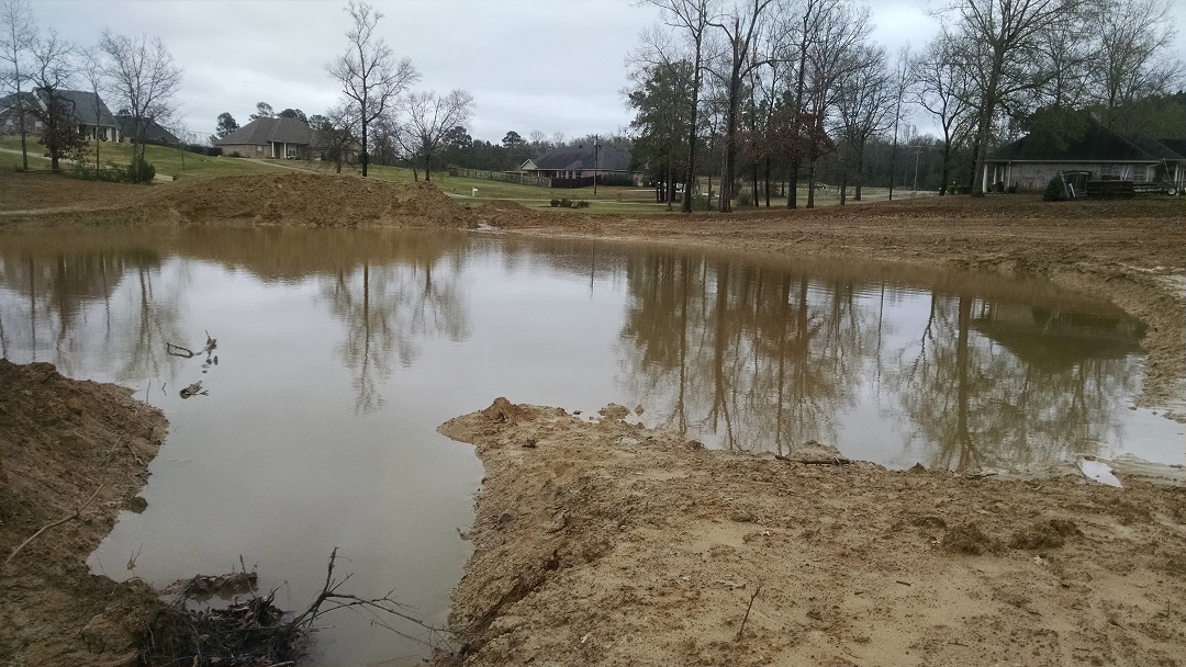 Attached picture 25th pic of pond future dam or canal outlet Jan 2016.jpg